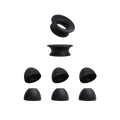 Foam Ear tips + Loop Mute Black