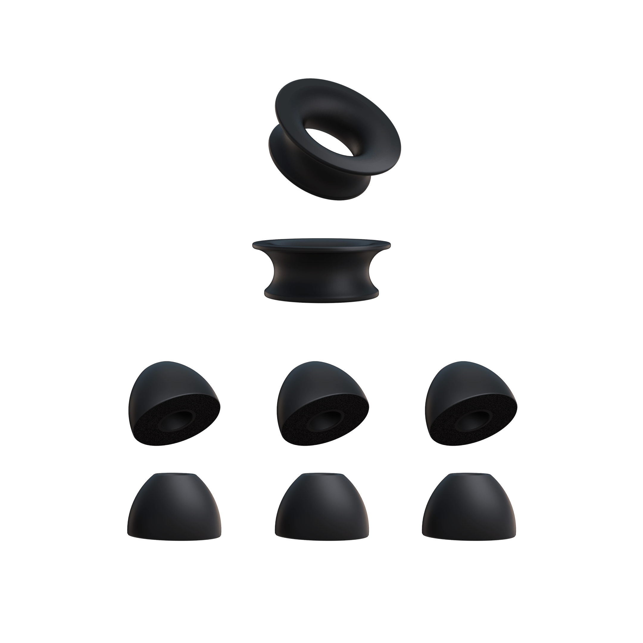 Foam Ear tips + Loop Mute Black