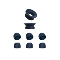 Quiet 1 Ear Tips + Loop Mute Hush Blue