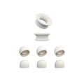 Quiet 1 Ear Tips + Loop Mute Zen White